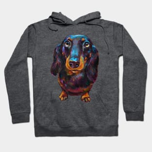 Roxy the Dachshund by Robert Phelps Hoodie